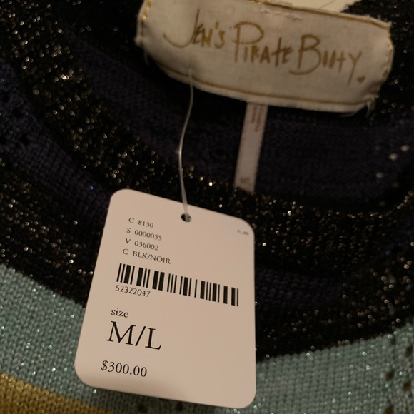 Jen’s Pirate Booty Swallowtail Midi Dress Size M/L - Picture 5 of 6